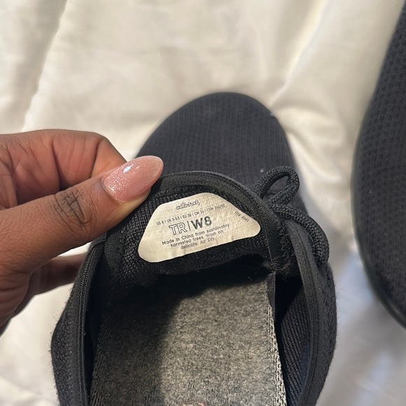 allbirds Black Sneakers with Knit Upper and Sock-like Construction - Picture 5 of 5